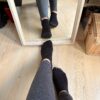 Black ankle socks